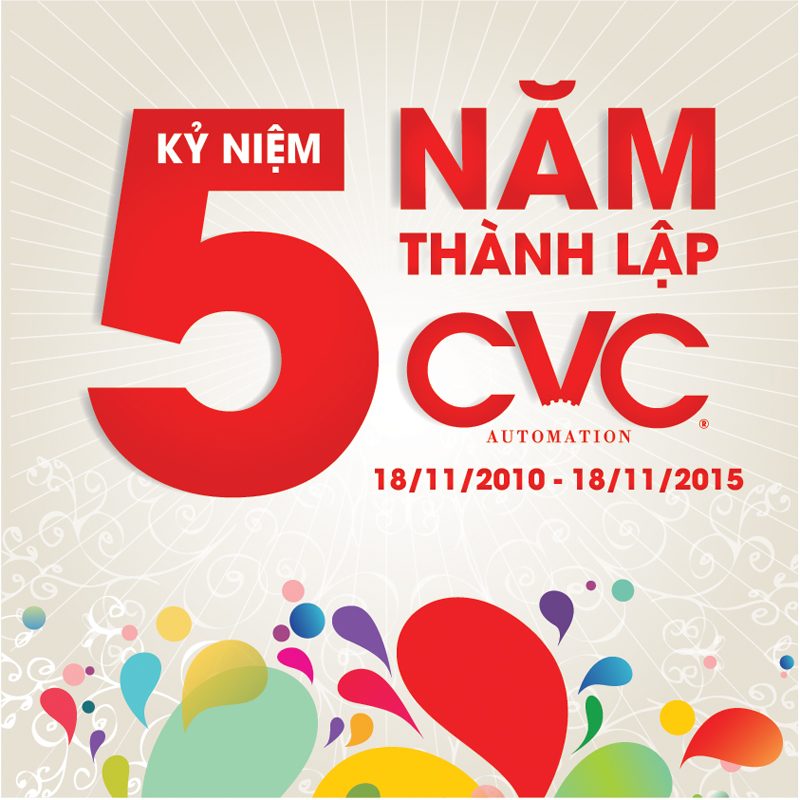 Chương trình Khuyến Mãi mừng sinh nhật lần thứ 5 của CVC Việt Nam