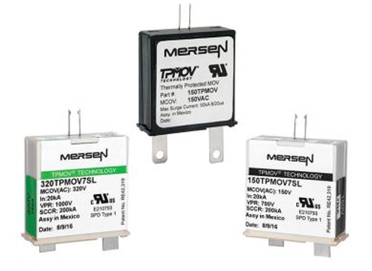 Anti-lightning surge - Mersen is integrated with exclusive technology