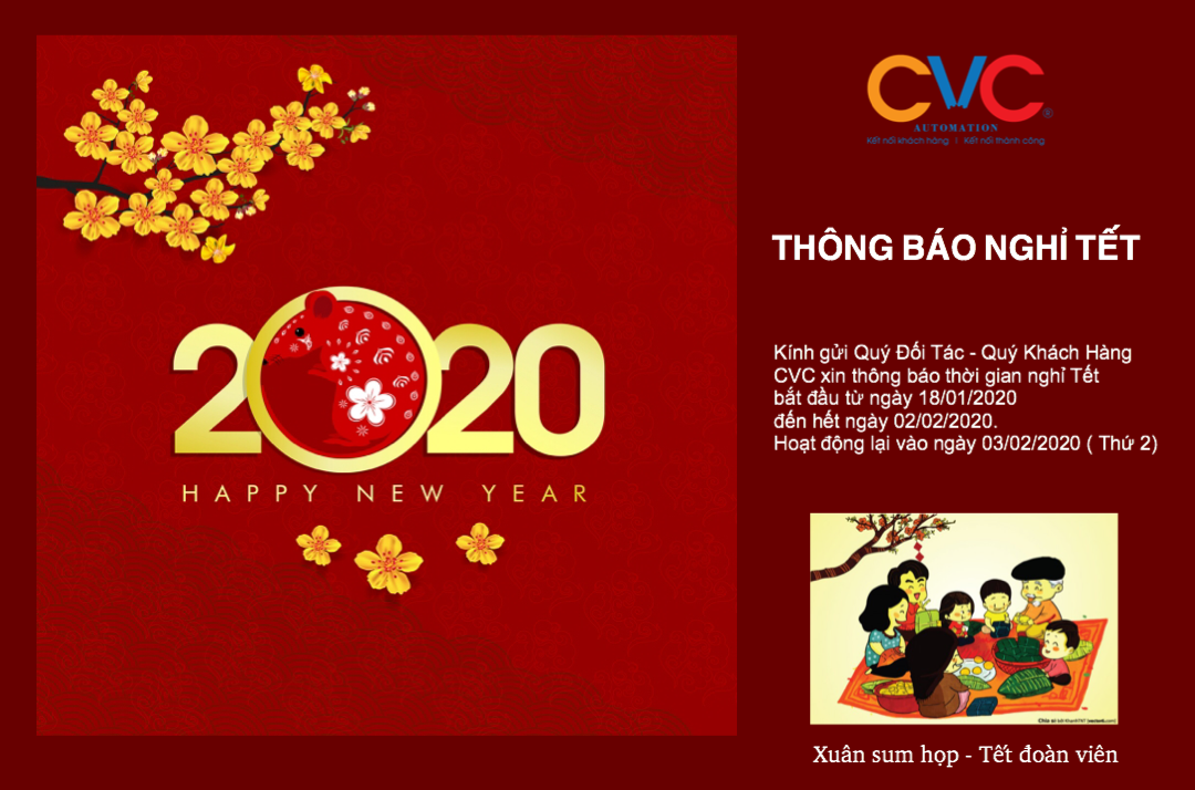 Announcement of Lunar New Year Holiday 2020