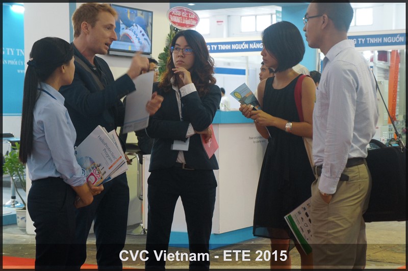 CVC VIETNAM THAM GIA TRIỂN LÃM QUỐC TẾ LẦN THỨ 8 VỀ CÔNG NGHỆ & THIẾT BỊ ĐIỆN - VIETNAM ETE 2015