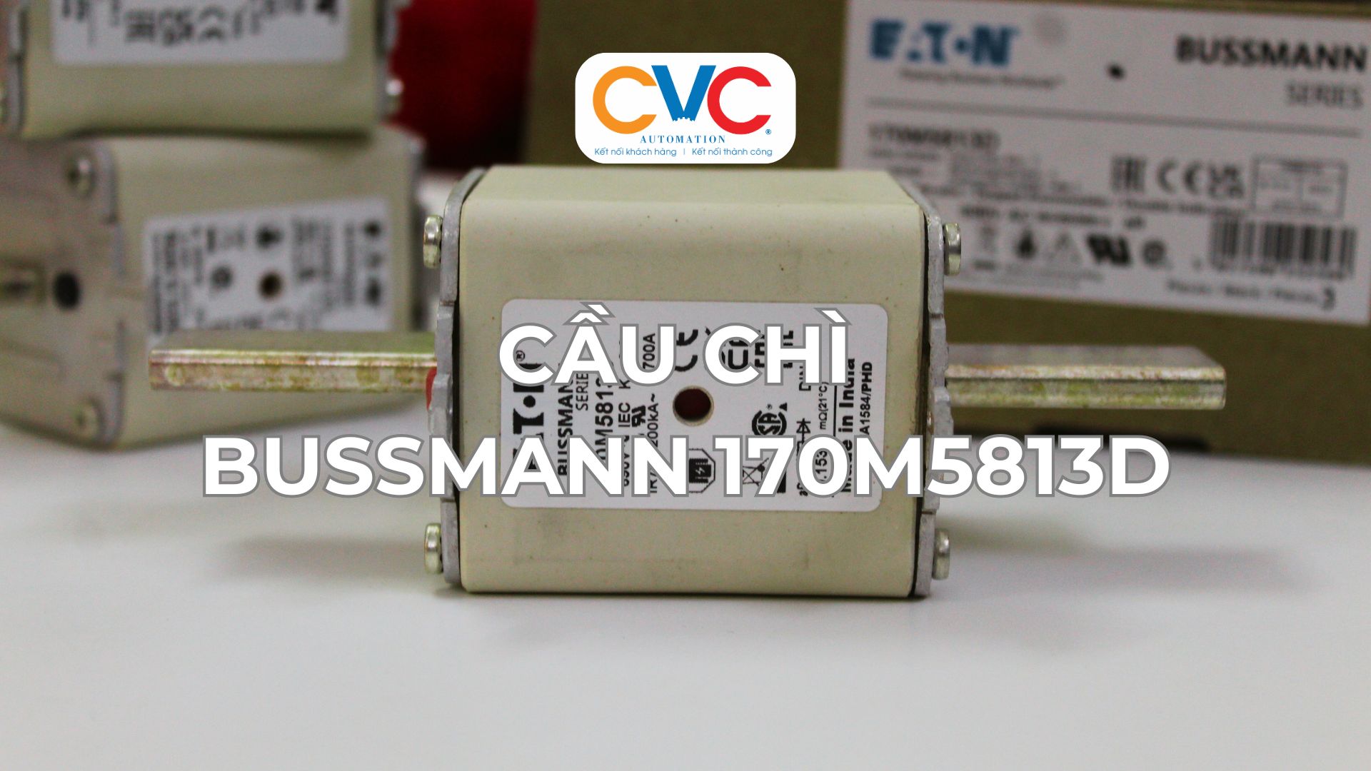 Cầu Chì Bussmann 170M5813D – Giải Pháp Bảo Vệ Thiết Bị Điện Công Nghiệp An Toàn, Hiệu Quả