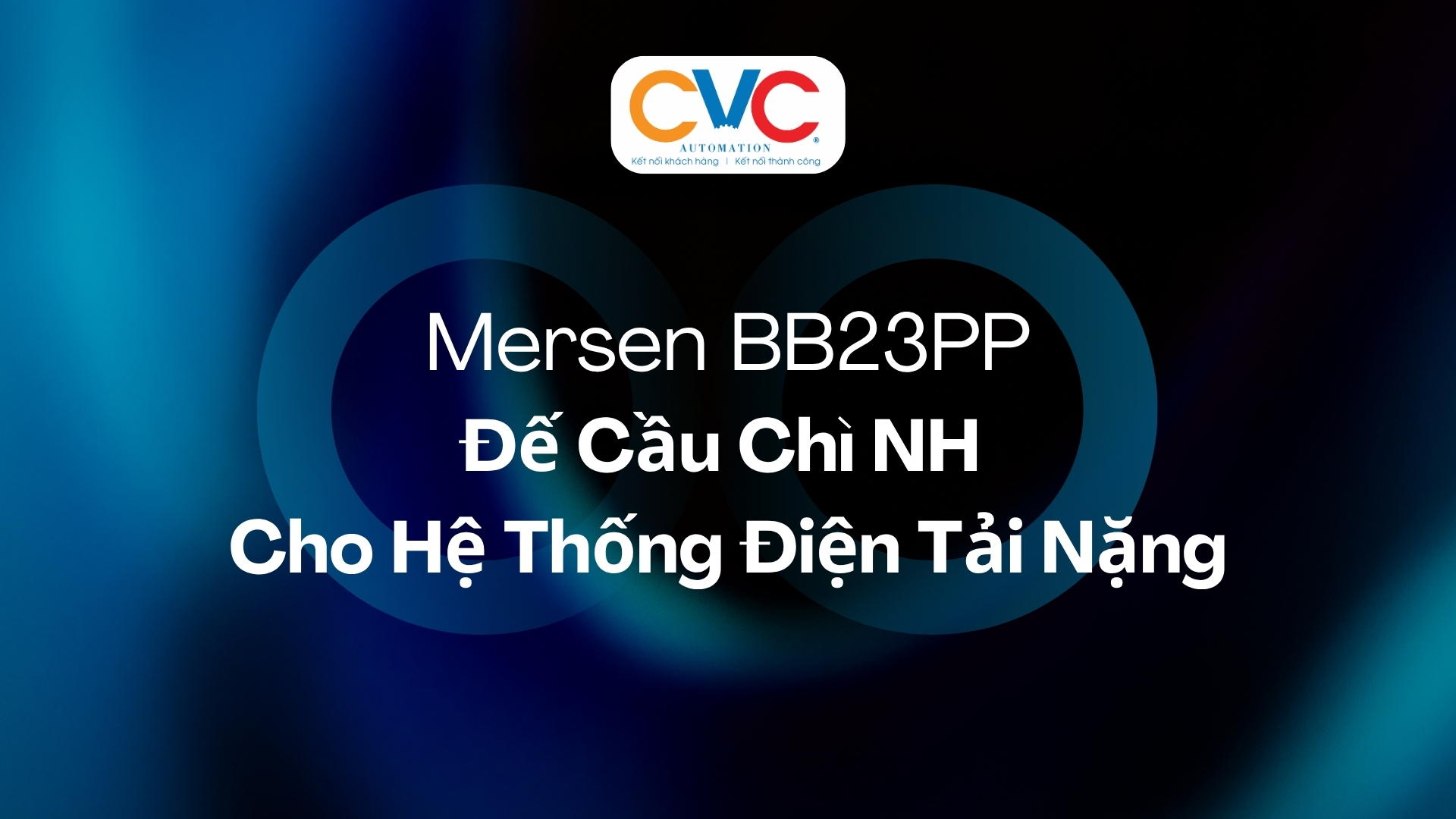 Mersen BB23PP – Đế Cầu Chì NH Size 2/3 Ba Cực Cho Hệ Thống Điện Tải Nặng