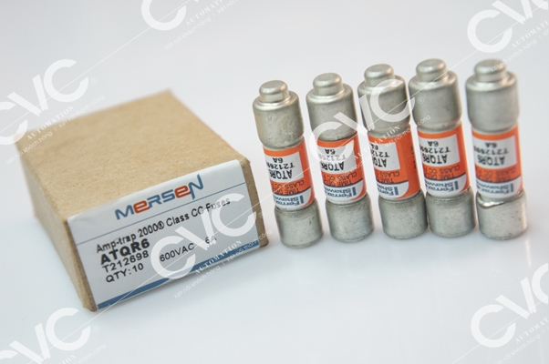 Ferraz Shawmut ATQR-6 Time Delay Fuse - 6 Amp, 600Vac (ATQR6)