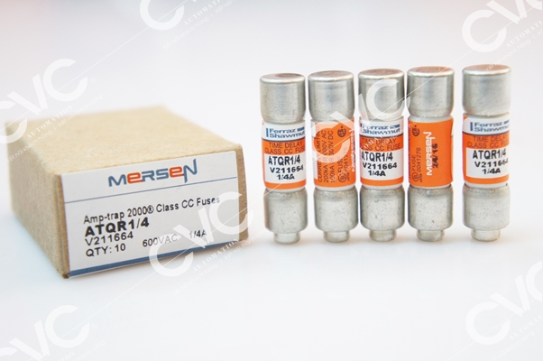 Ferraz Shawmut ATQR1-1/2 Time Delay Fuse – 1.5A 600V – 10pcs Original