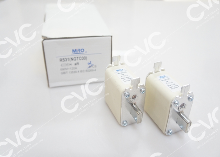 CẦU CHÌ MIRO NH000/00 690V aR RS31(NGTC00) 120A