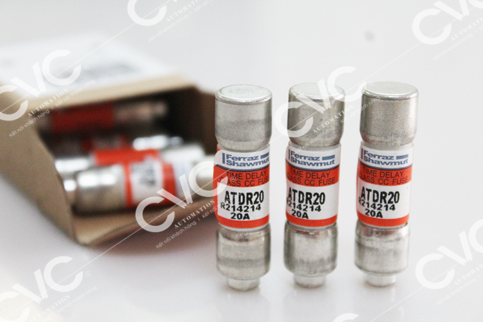 Ferraz Shawmut ATDR-20 Time Delay Fuses – 20A 600Vac – 10pc Box (ATDR20 / ATDR 20)