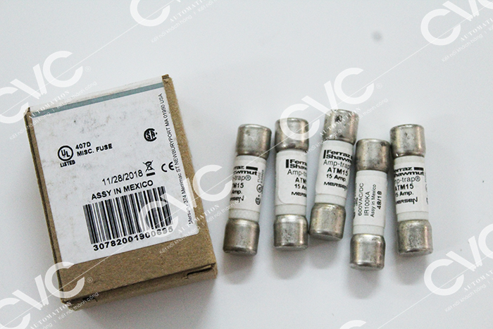 Mersen / Ferraz Shawmut ATM 15 Amp Fuses (Pack Of 10) - 600V, Brand New In Box