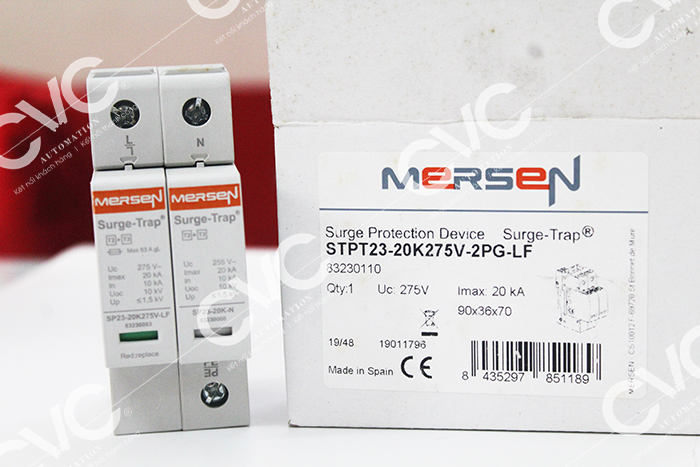 THIẾT BỊ CHỐNG SÉT LAN TRUYỀN MERSEN STPT23-20K275V-2PG-LF